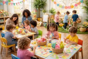 découvrez des idées ludiques et créatives pour animer les activités de pâques en maternelle, stimulant l'imagination et la joie des tout-petits.