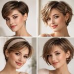 découvrez des idées originales et tendances pour sublimer vos cheveux courts avec style et créativité.