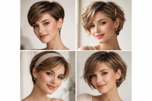 découvrez des idées originales et tendances pour sublimer vos cheveux courts avec style et créativité.
