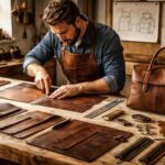 découvrez les secrets de la fabrication artisanale de sacs, de la conception du design à la création minutieuse, alliant savoir-faire traditionnel et créativité.