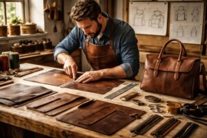 découvrez les secrets de la fabrication artisanale de sacs, de la conception du design à la création minutieuse, alliant savoir-faire traditionnel et créativité.