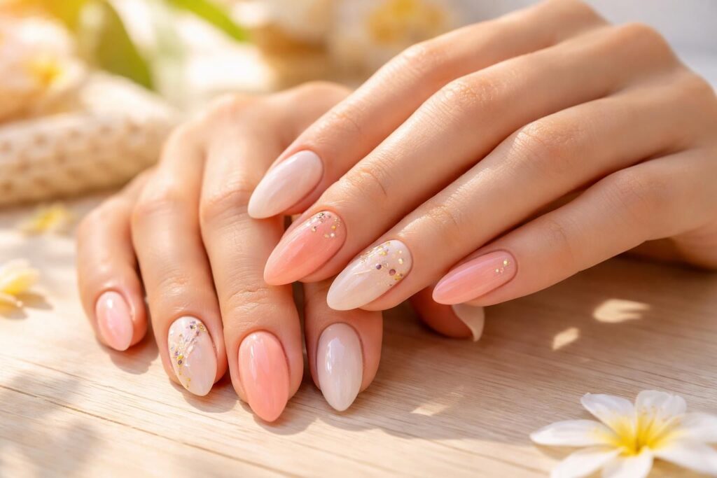 découvrez nos manucures élégantes pour sublimer vos ongles cet été avec des couleurs tendances et des designs raffinés qui feront tourner toutes les têtes.