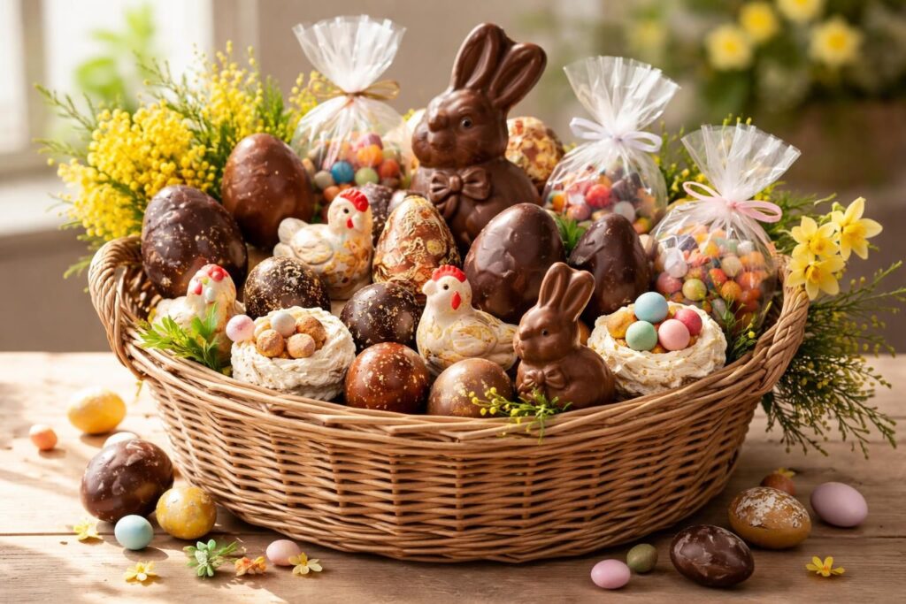 découvrez notre sélection gourmande pour composer un panier de pâques irrésistible, alliant saveurs traditionnelles et douceurs originales pour un moment de fête inoubliable.