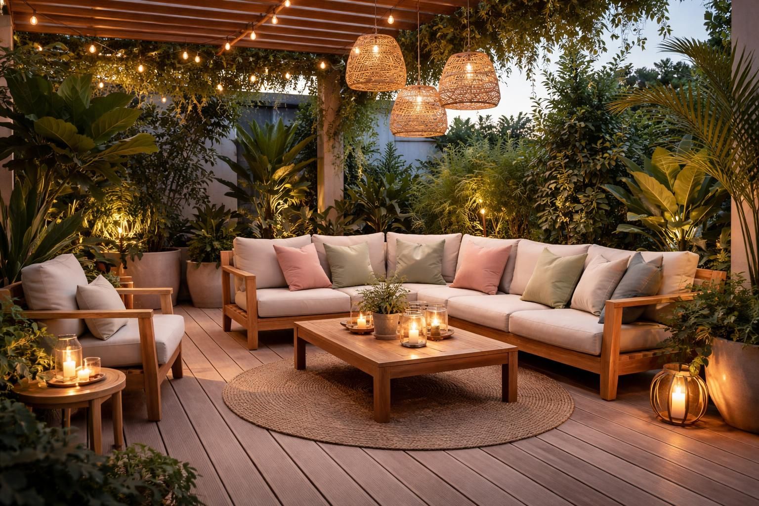 découvrez des idées déco inspirantes pour transformer votre terrasse extérieure en un havre de paix, alliant confort, style et sérénité pour profiter pleinement de vos moments en plein air.