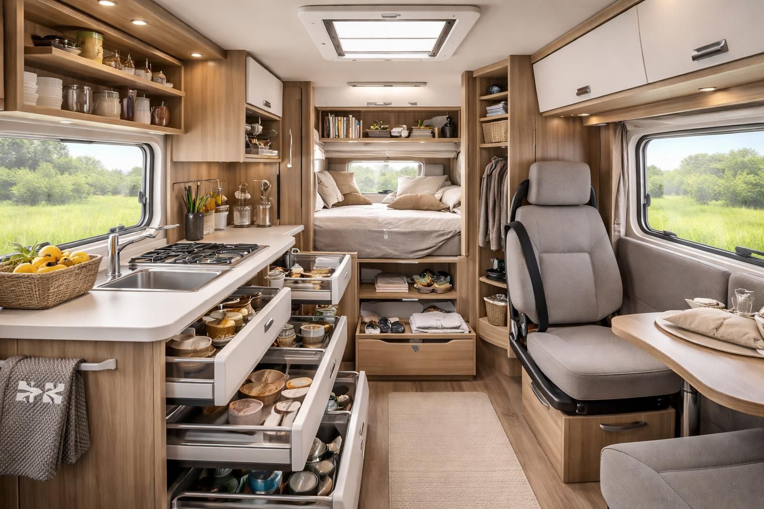 découvrez des astuces ingénieuses pour optimiser le rangement dans votre camping-car et profitez d'un espace organisé, fonctionnel et confortable lors de vos voyages.