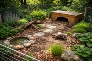 découvrez comment aménager un enclos parfait pour votre tortue terrestre grâce à nos conseils pratiques et astuces simples, garantissant un habitat sécurisé et agréable.