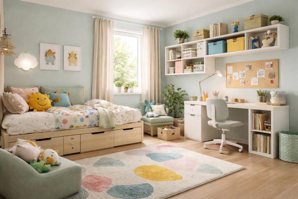 découvrez comment aménager une chambre d'enfant fonctionnelle et ludique avec les solutions pratiques et design d'ikea, pour un espace où jouer, apprendre et grandir en toute sécurité.