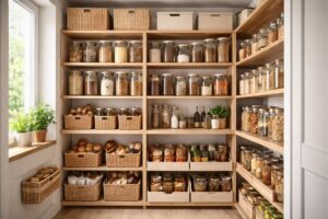 découvrez des astuces et conseils pratiques pour optimiser l’aménagement de votre garde-manger, maximiser l’espace et organiser efficacement vos aliments.
