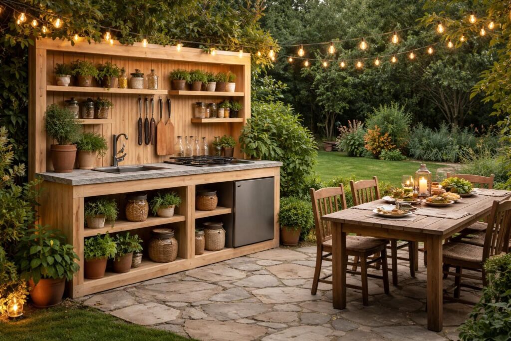 découvrez comment créer votre cuisine extérieure diy grâce à notre guide pratique rempli d'astuces pour aménager un espace convivial et fonctionnel adapté à vos besoins.