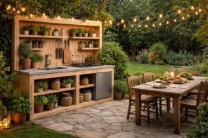 découvrez comment créer votre cuisine extérieure diy grâce à notre guide pratique rempli d'astuces pour aménager un espace convivial et fonctionnel adapté à vos besoins.