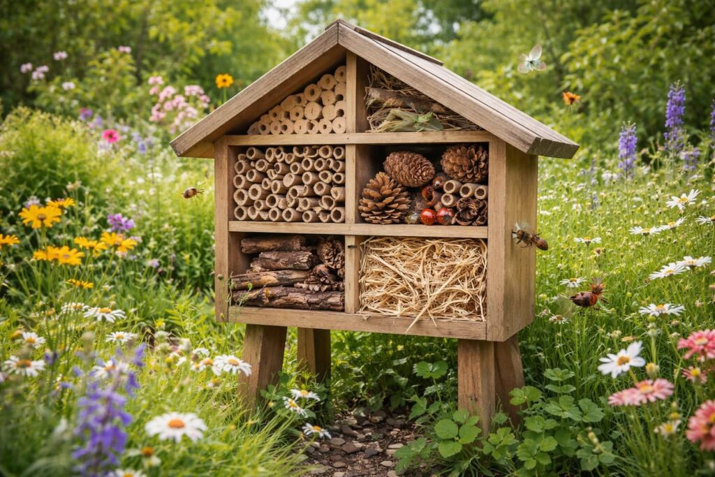 explorez l'univers captivant des hôtels à insectes, des refuges indispensables pour préserver la biodiversité et soutenir la vie sauvage dans votre jardin.