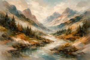 découvrez comment la peinture abstraite réinvente les paysages traditionnels, offrant une exploration artistique innovante et pleine d'émotions.
