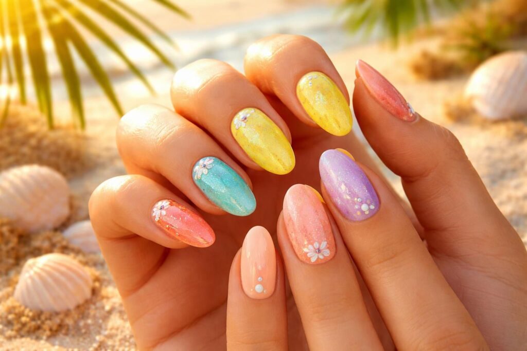 découvrez des idées tendances pour des ongles éclatants cet été et laissez vos mains rayonner avec style et fraîcheur.