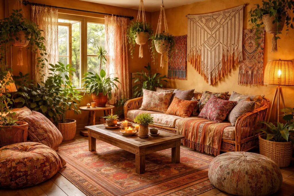 découvrez notre guide créatif pour décorer votre maison avec un style hippie unique et inspirant. transformez votre intérieur en un espace chaleureux et bohème qui reflète votre personnalité.