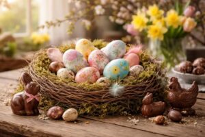 découvrez le nid de pâques, un trésor gourmand alliant délices sucrés et traditions festives pour célébrer pâques en famille.