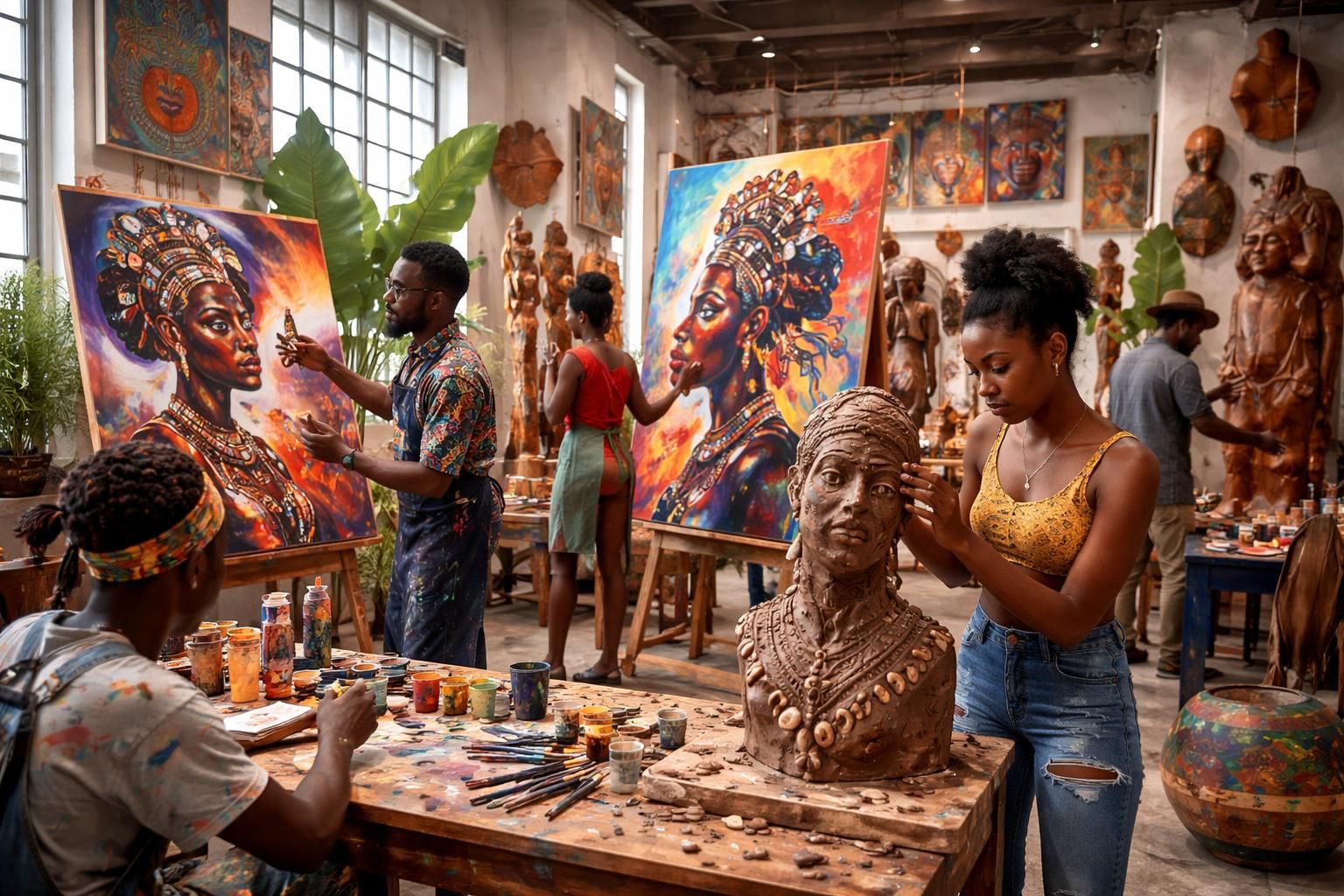 découvrez l'éclat insoupçonné de l'art noir, une exploration fascinante des œuvres et artistes qui révèlent la profondeur, la beauté et la richesse culturelle souvent méconnues de cet univers artistique.