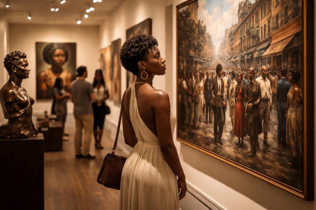 découvrez la richesse et la beauté méconnue de l'art noir, un univers fascinant qui éclaire l'histoire et la culture avec éclat et profondeur.