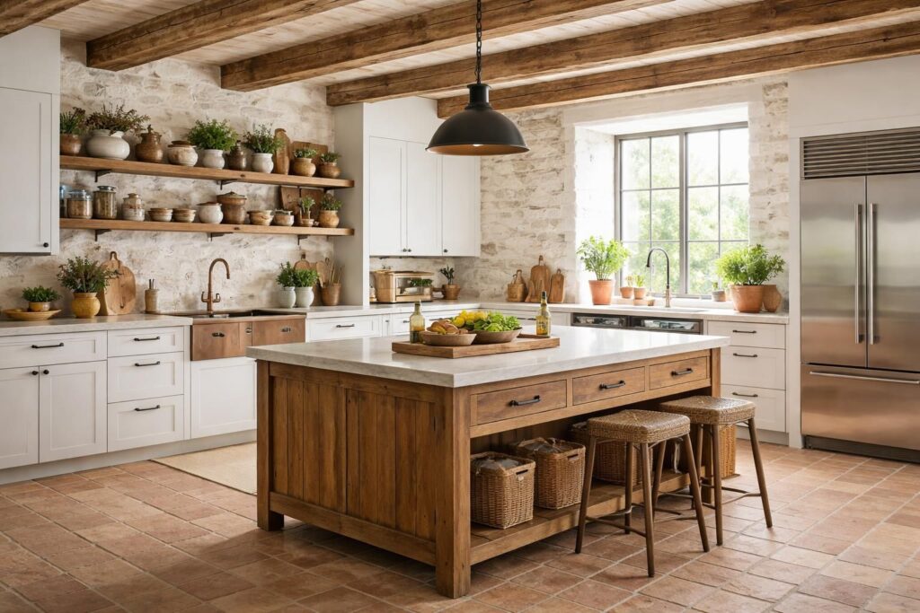 découvrez comment allier charme rustique et modernité avec nos idées pour des cuisines de ferme revisitées, alliant élégance et fonctionnalité pour un intérieur chaleureux et contemporain.