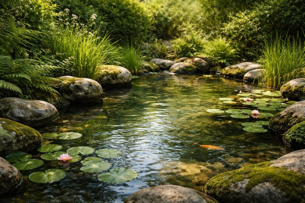 découvrez les charmes secrets des petits jardins aquatiques et apprenez à créer un havre de paix naturel chez vous grâce à nos conseils et astuces.