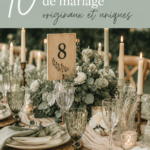 Un mariage original avec une décoration florale colorée et un thème vintage.