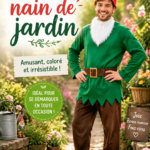 Costume de nain de jardin coloré avec chapeau et barbe