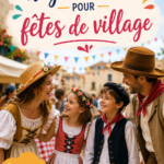 Une sélection de déguisements colorés pour une fête de village animée