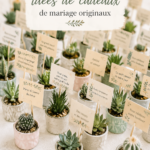 Décoration originale et idées de cadeaux de mariage inspirants