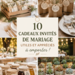Souvenirs de mariage pratiques et adorables pour les invités