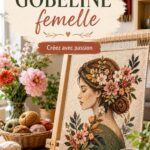 Un magnifique gobelin décoratif accroché au mur dans un intérieur élégant.