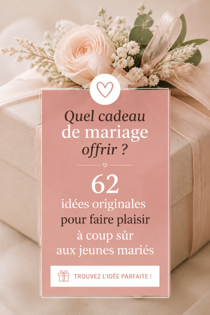 Image d'un joli cadeau de mariage décoré avec un ruban élégant, symbolisant des idées originales