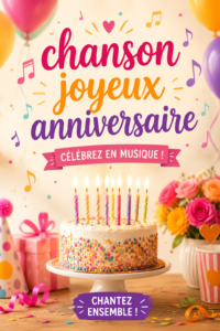 Chansons d'anniversaire à chanter en famille