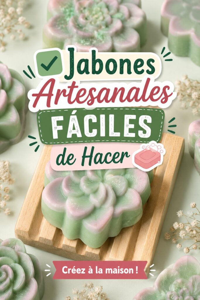 Savons artisanaux colorés disposés sur une toile beige.