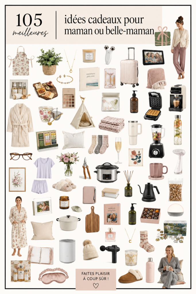 Cadeaux créatifs et personnalisés pour maman et belle-maman.