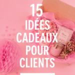 Sélection de cadeaux pratiques pour clients dans un cadre professionnel.