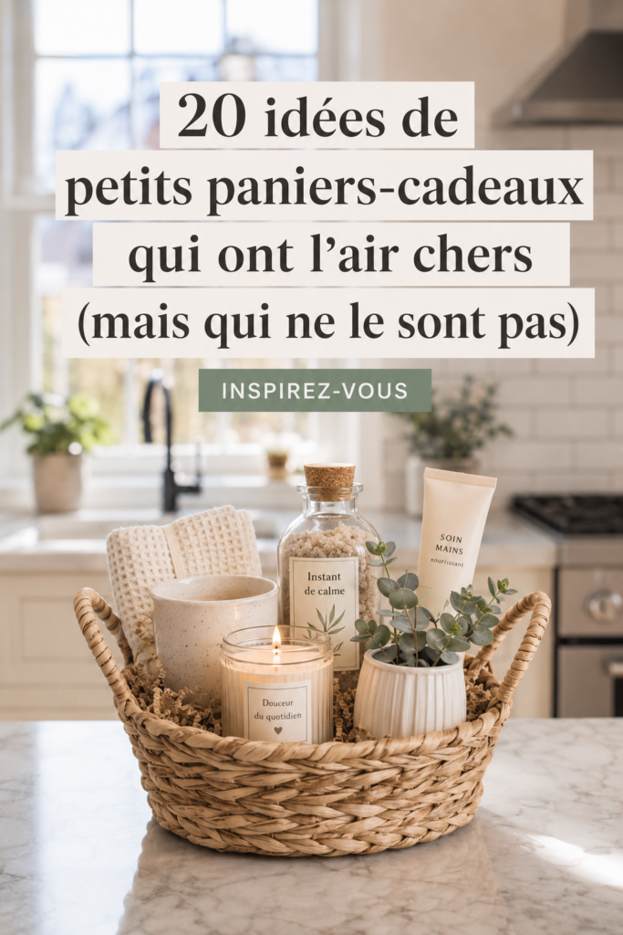 Un élégant panier cadeau rempli de produits raffinés et colorés, parfait pour toute occasion.