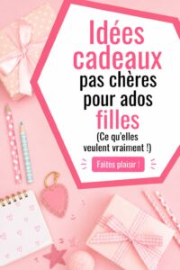 Une sélection de cadeaux pour adolescentes à prix abordables, incluant accessoires et idées créatives.