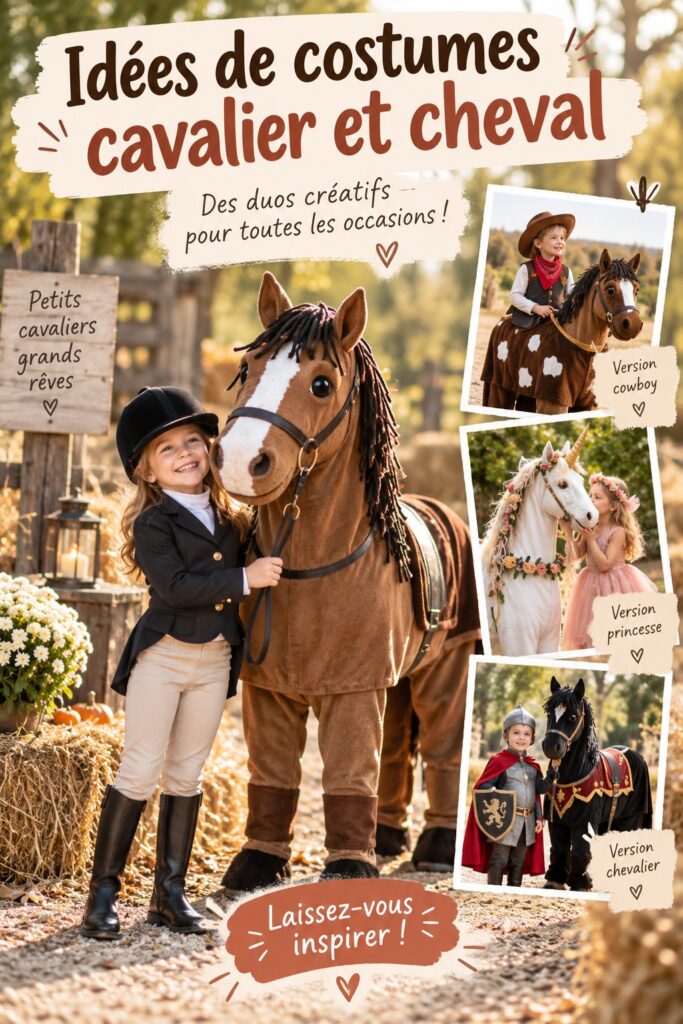 Costume de cavalier élégant pour un événement festif.