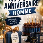 Un GIF d'anniversaire joyeux pour homme avec des ballons et des confettis.