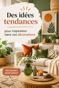 Idées de décoration moderne et chaleureuse pour un intérieur tendance.